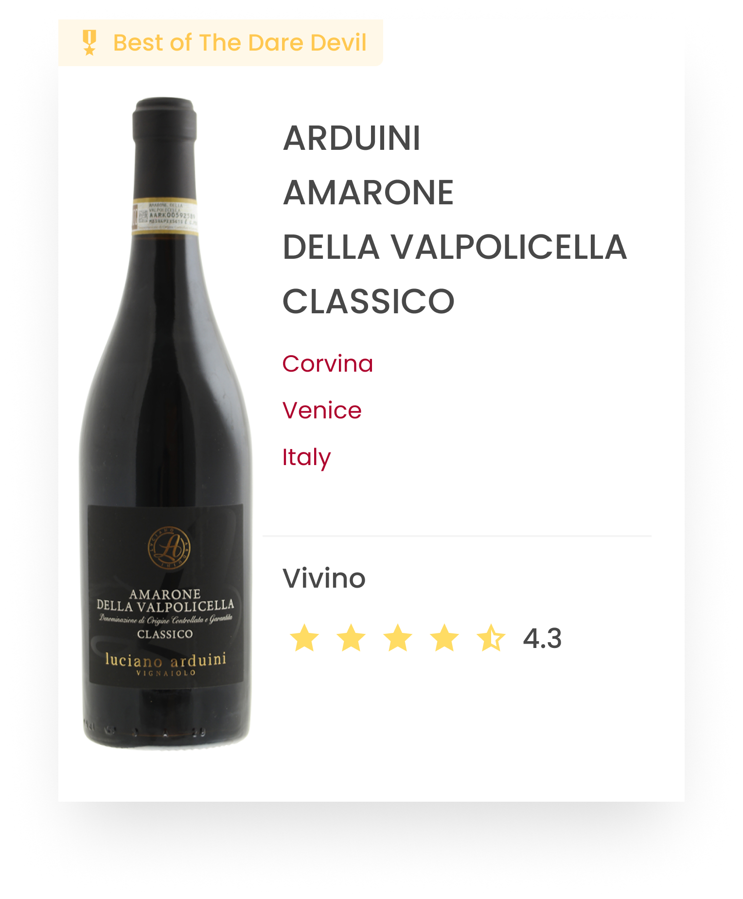 The_Dare_Devil_ARDUINI_AMARONE_DELLA_VALPOLICELLA_CLASSICO_Venice_Italy