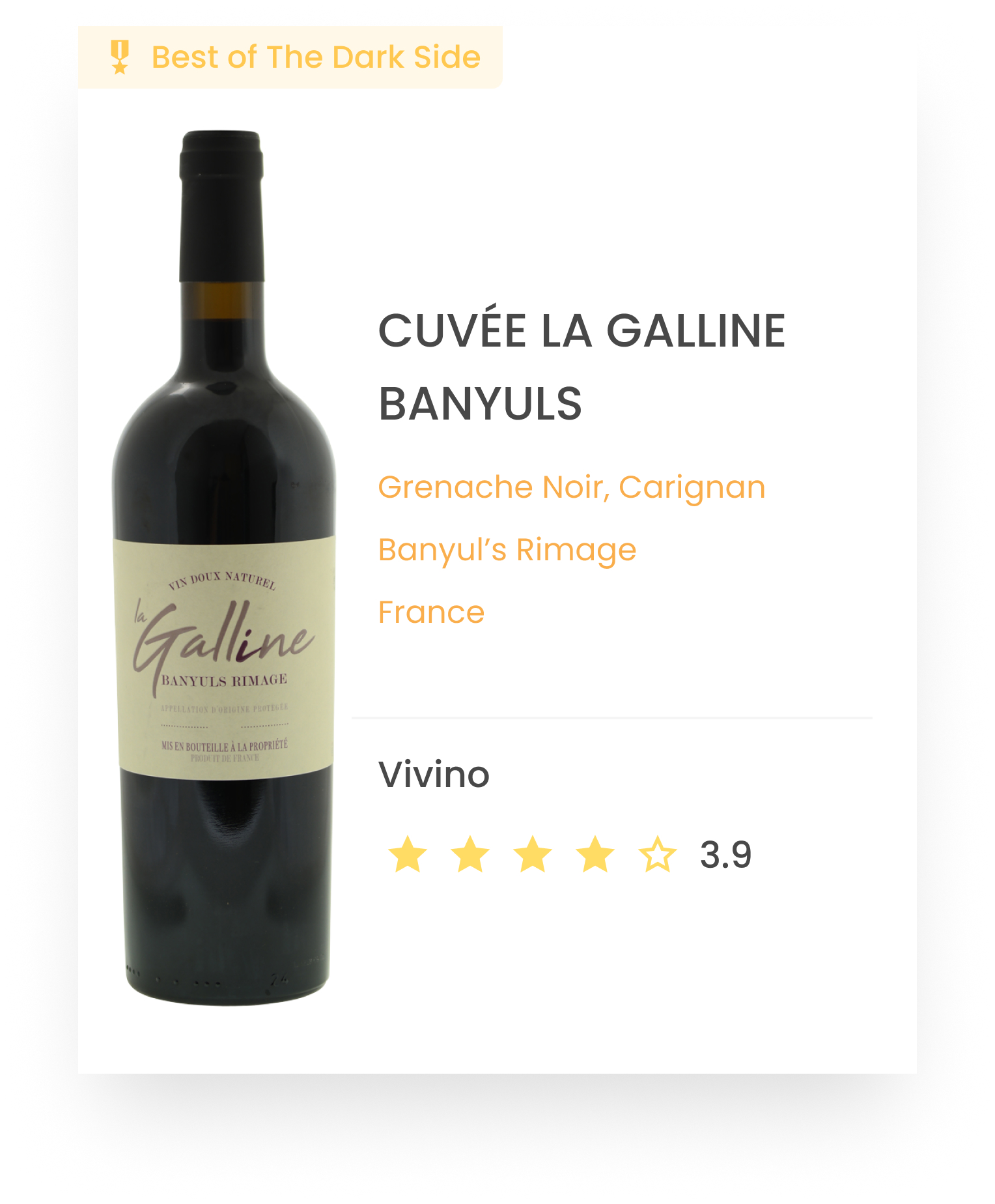 The_Dark_Side_CUVEE_LA_GALLINE_BANYULS_Banyuls-Rimage_France
