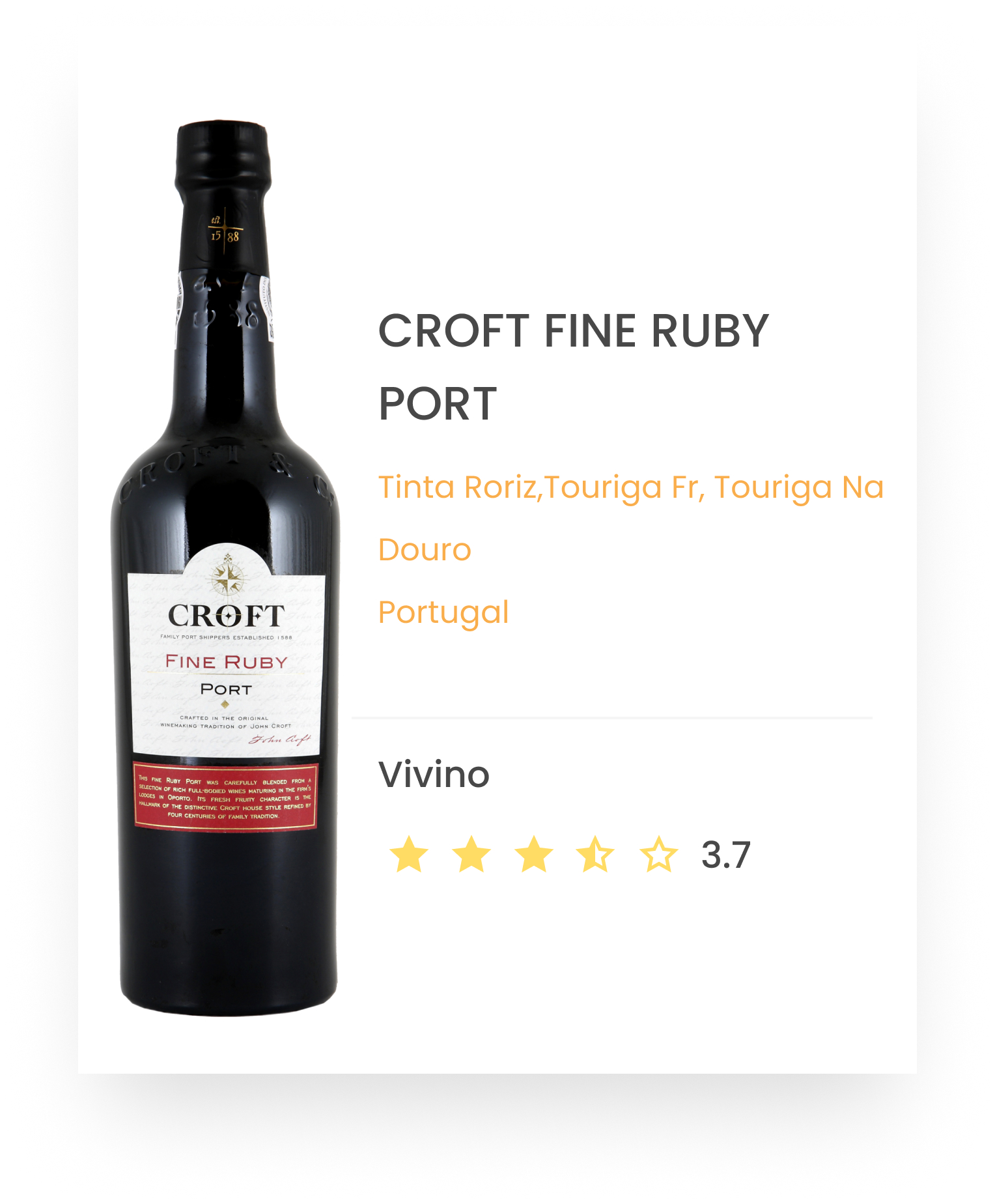 The_Holy_Spirit_CROFT_FINE_RUBY_PORT_Douro_Portugal